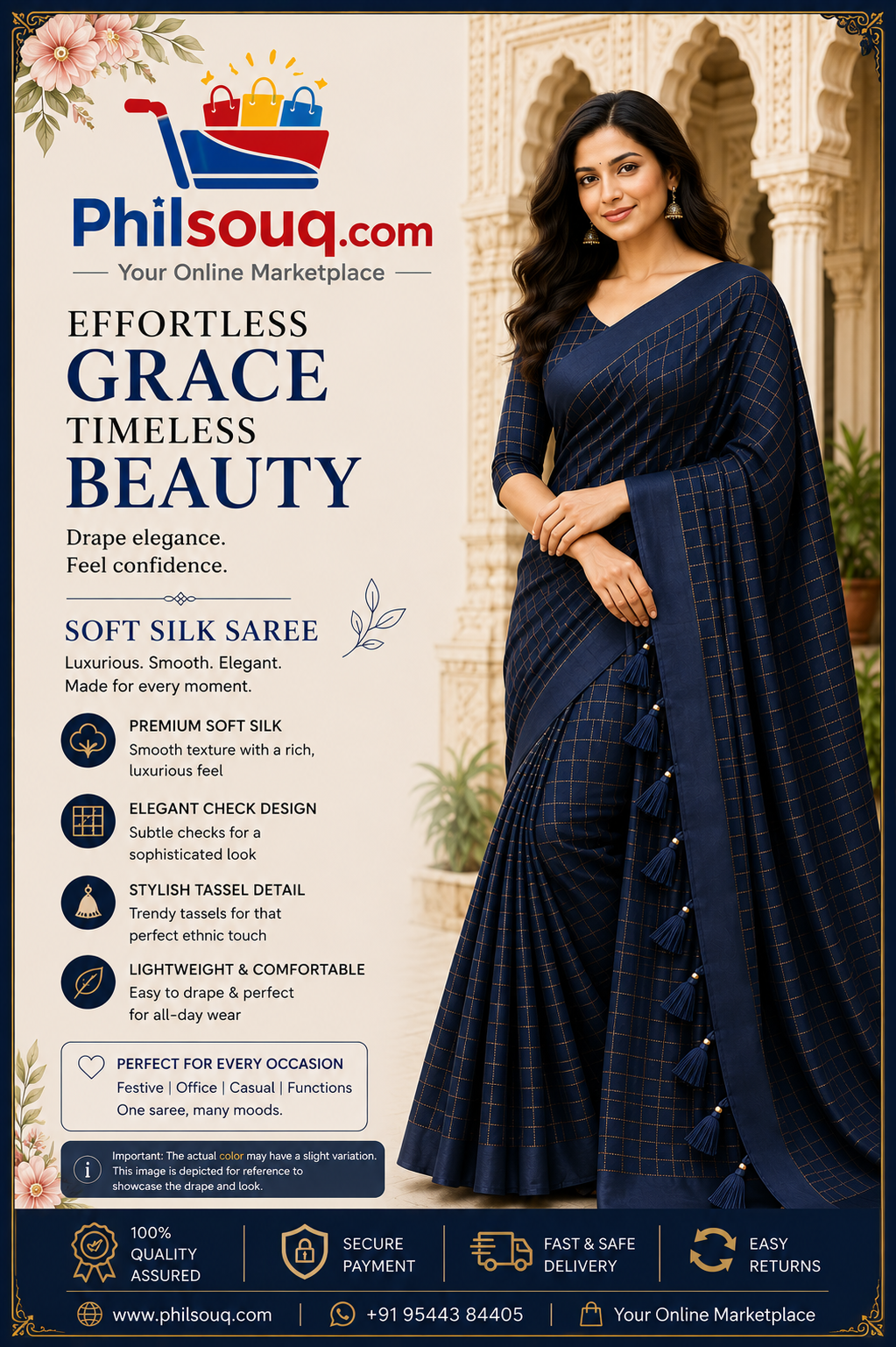 Soft Silk Saree - JO