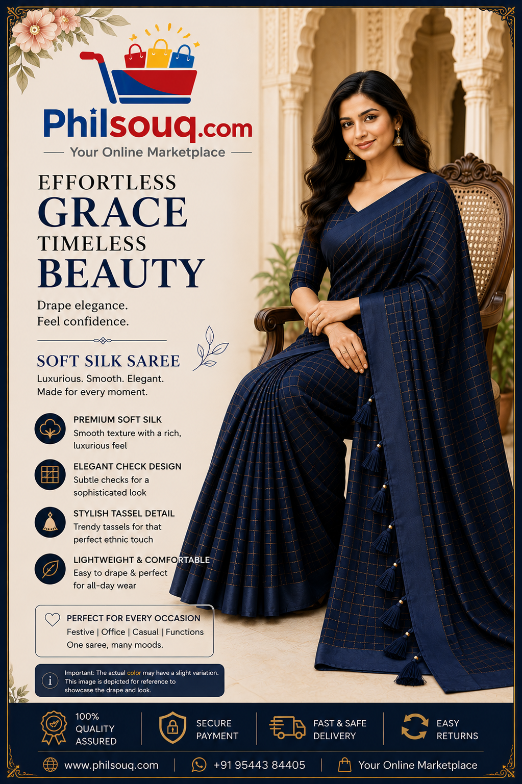 Soft Silk Saree - JO