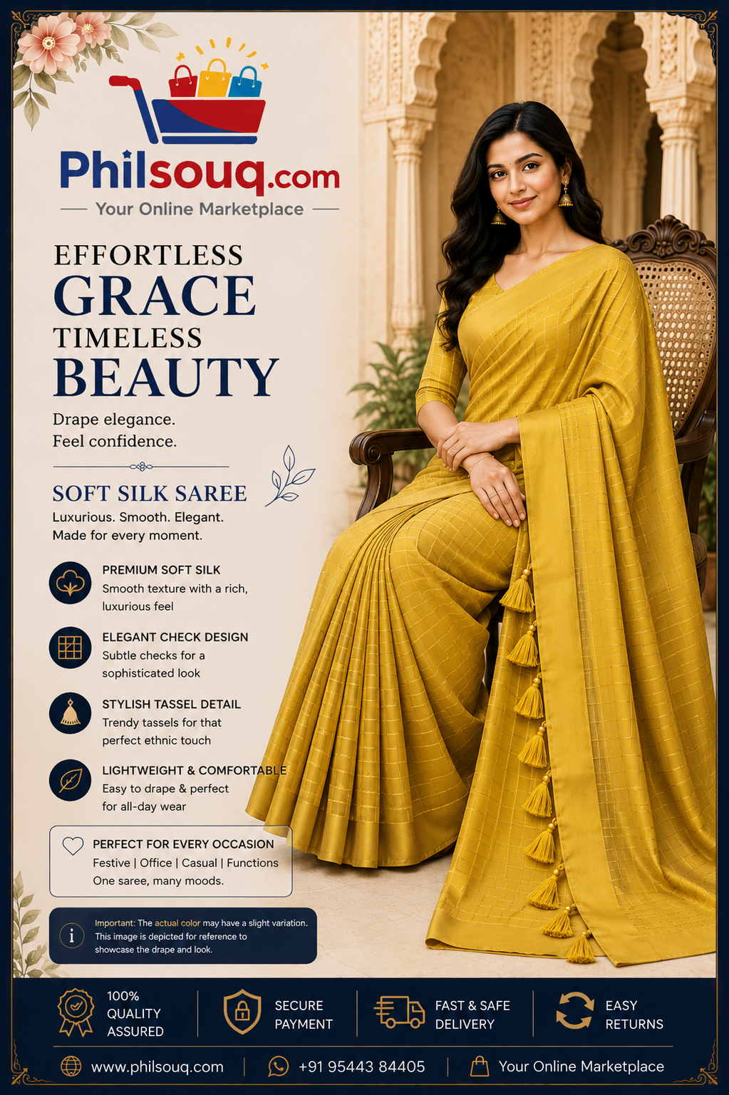Soft Silk Saree - JO