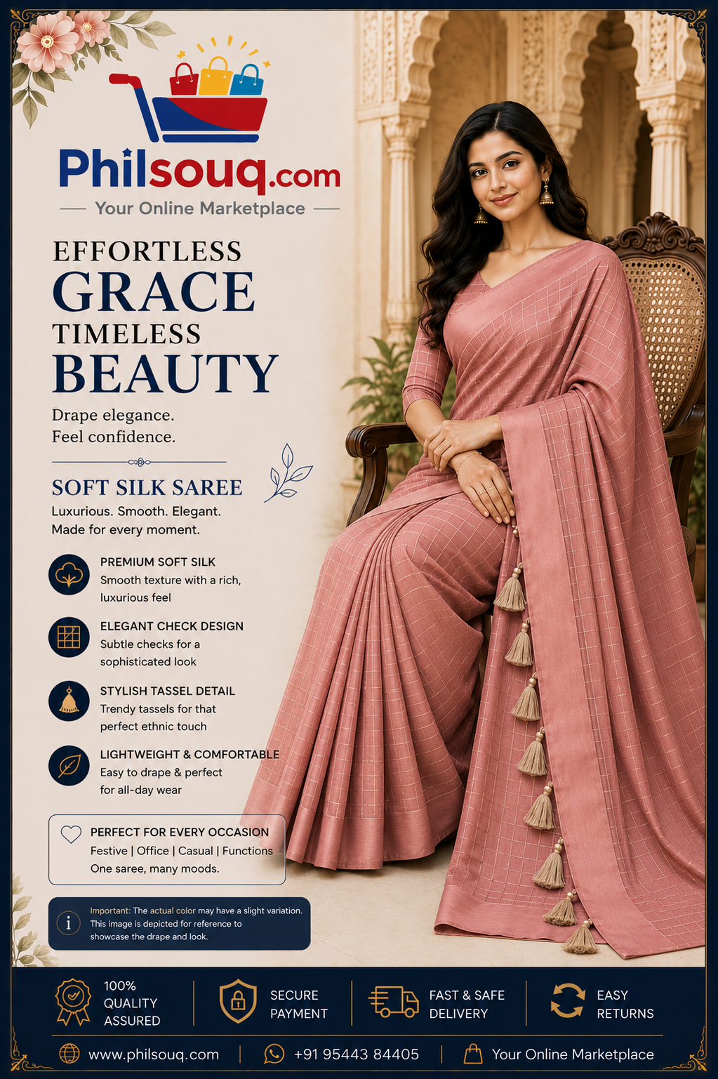 Soft Silk Saree - JO