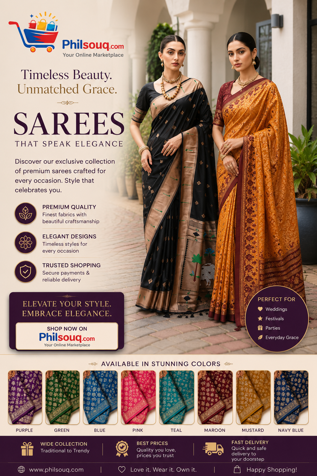 BANARASI PAITHANI SILK SAREE - SU