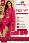 Stunning Bandhani Suit Set -SU