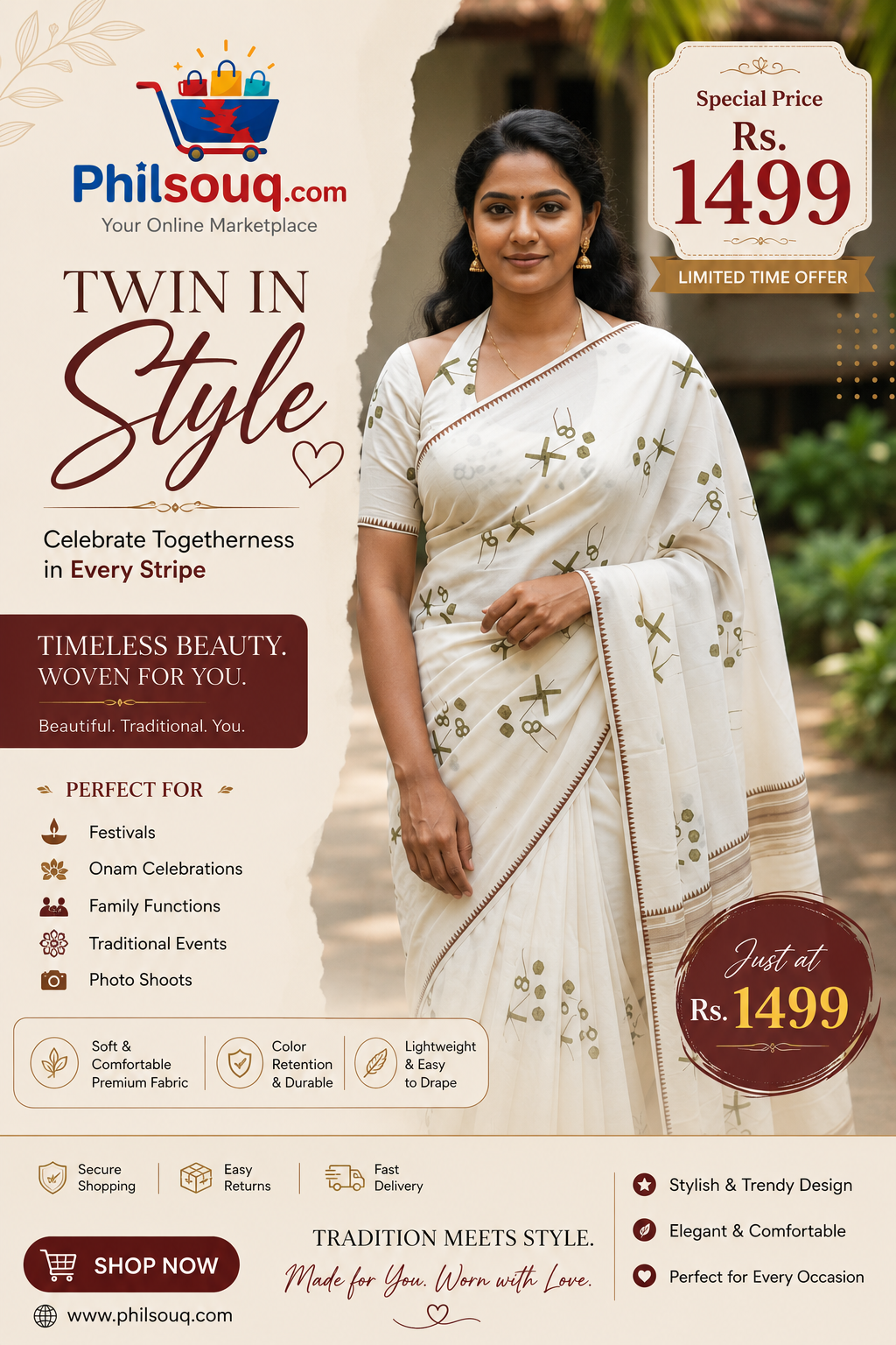 Ola Kalipattam Saree - KBG