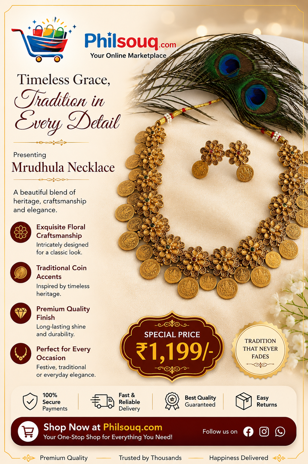 Mrudhula Necklace -KBG