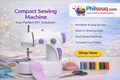 ORLOV® Sewing Machine for Home Tailoring, Silai Machine for Home, Sewing Machine Mini, Sewing Machine, Stitching Machine for Home, Tailoring Machine