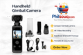 Handheld Gimbal Camera – Compact 4K Stabilized Video Recorder