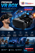 1447 Vr Pro Virtual Reality 3d Glasses Headset
