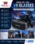 12836 3d Hd Vr Glasses Virtual Reality Goggles Headset For Ios For Android Smartphonevr Goggles-for 3d Vr Movies Video Games With Headphones (1 Pc)