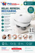 Electric Scalp Massager Electric Head Massager Rechargeable
