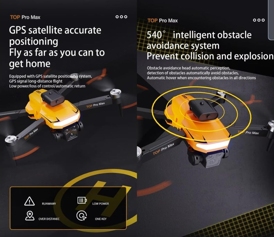 TOP Pro Max Drone – Advanced Foldable Drone