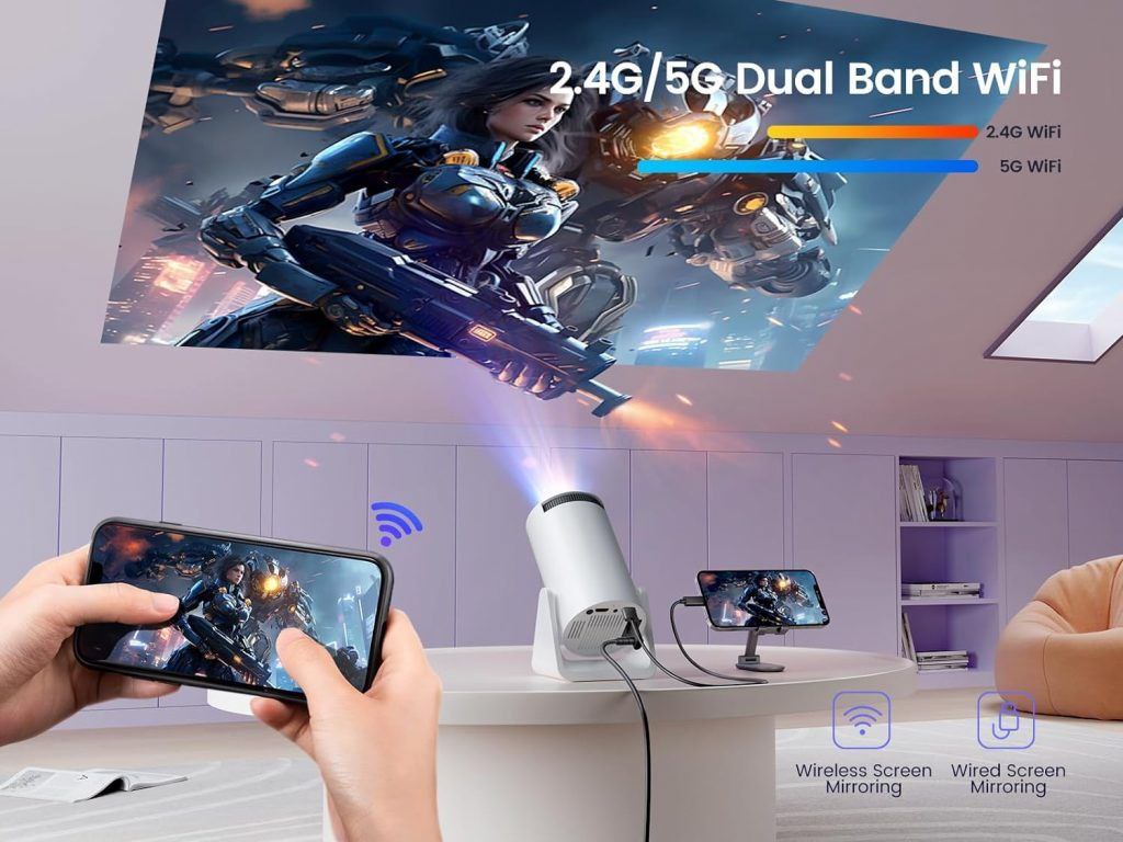 Full HD 1080P Projector – Home Entertainment Made Bigger