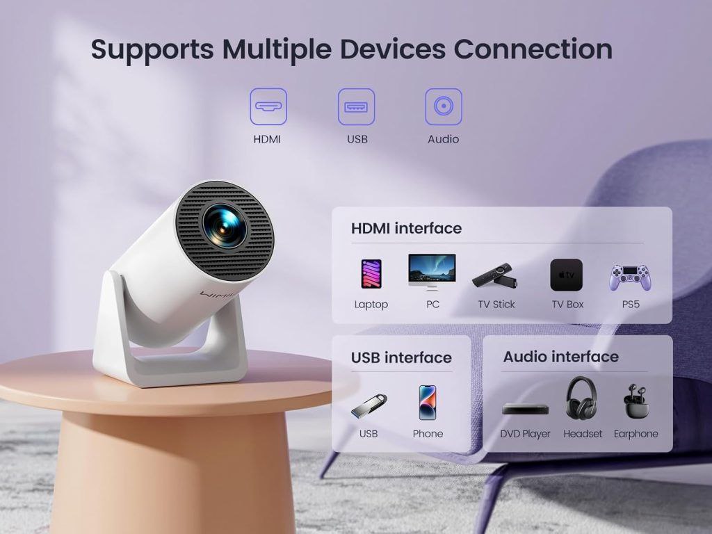 Full HD 1080P Projector – Home Entertainment Made Bigger