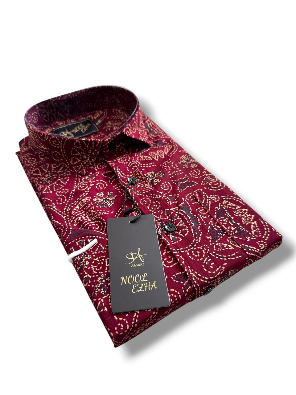 Cotton Azrakh Shirt - KBG