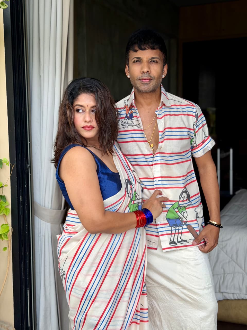 4 Line Copy - Onam Mood Saree -KBG