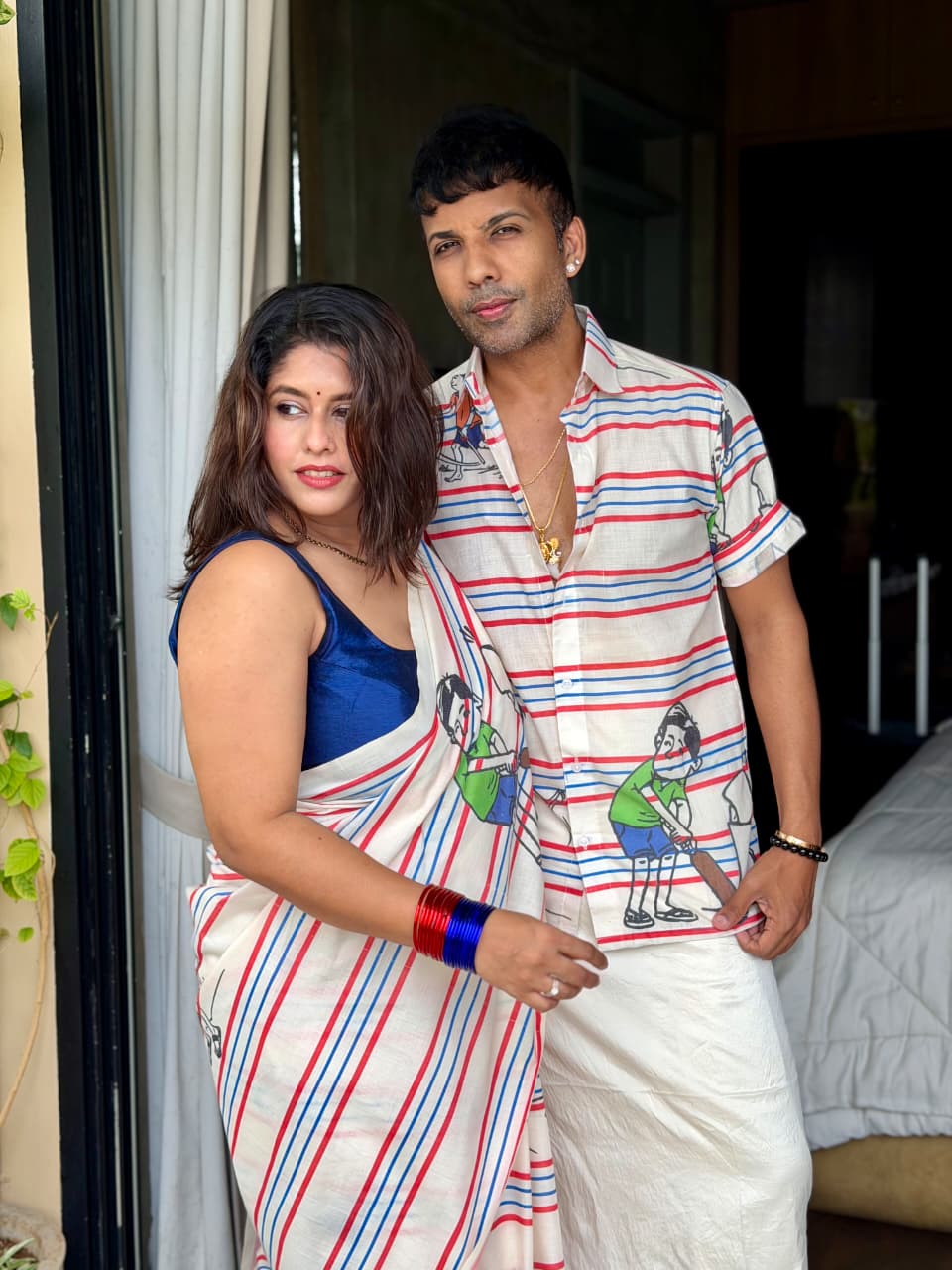 4 Line Copy - Onam Mood Saree -KBG