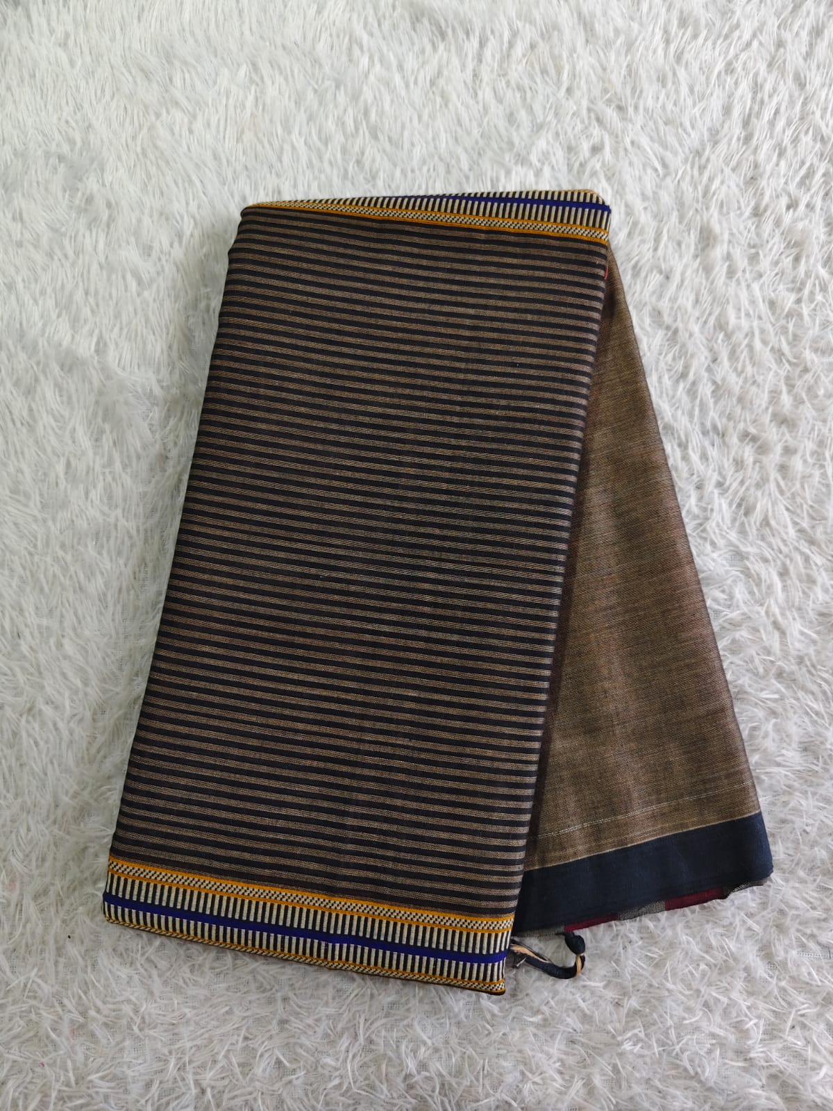 Tripta - Three Shade Cotton Saree - KBG