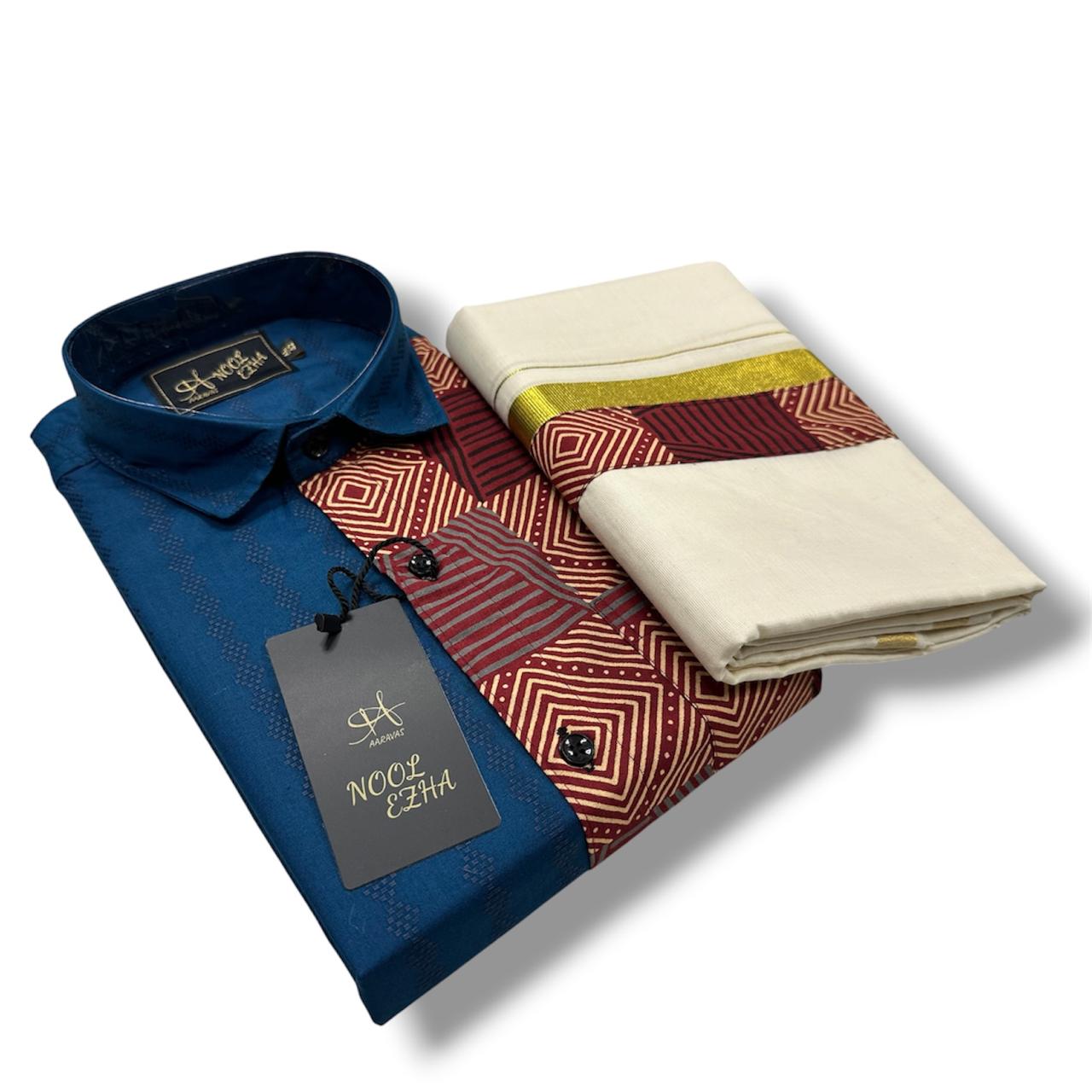 Shirt & Dhoti Combo – Traditional Elegance, Modern Style - KBG