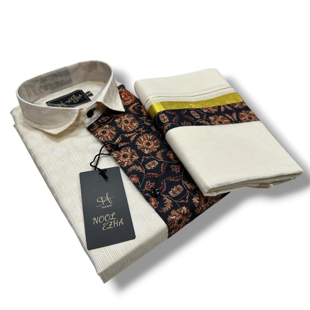 Shirt & Dhoti Combo – Traditional Elegance, Modern Style - KBG