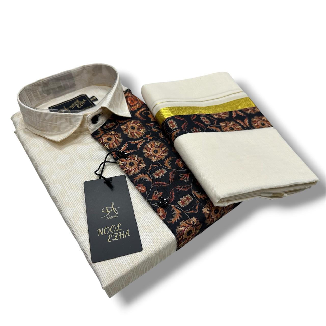 Shirt & Dhoti Combo – Traditional Elegance, Modern Style - KBG