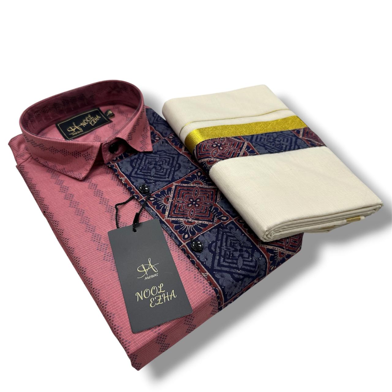 Shirt & Dhoti Combo – Traditional Elegance, Modern Style - KBG