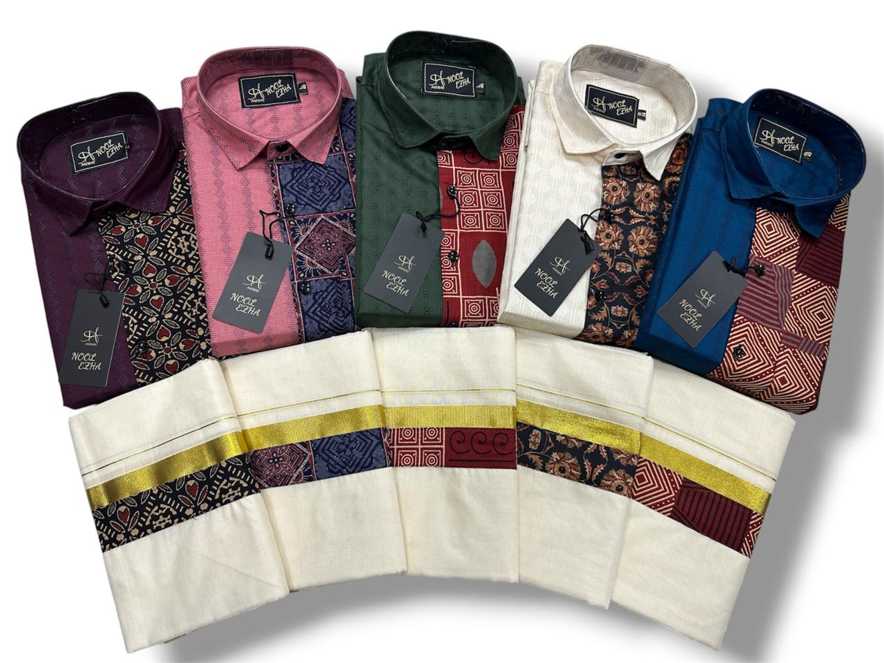 Shirt & Dhoti Combo – Traditional Elegance, Modern Style - KBG