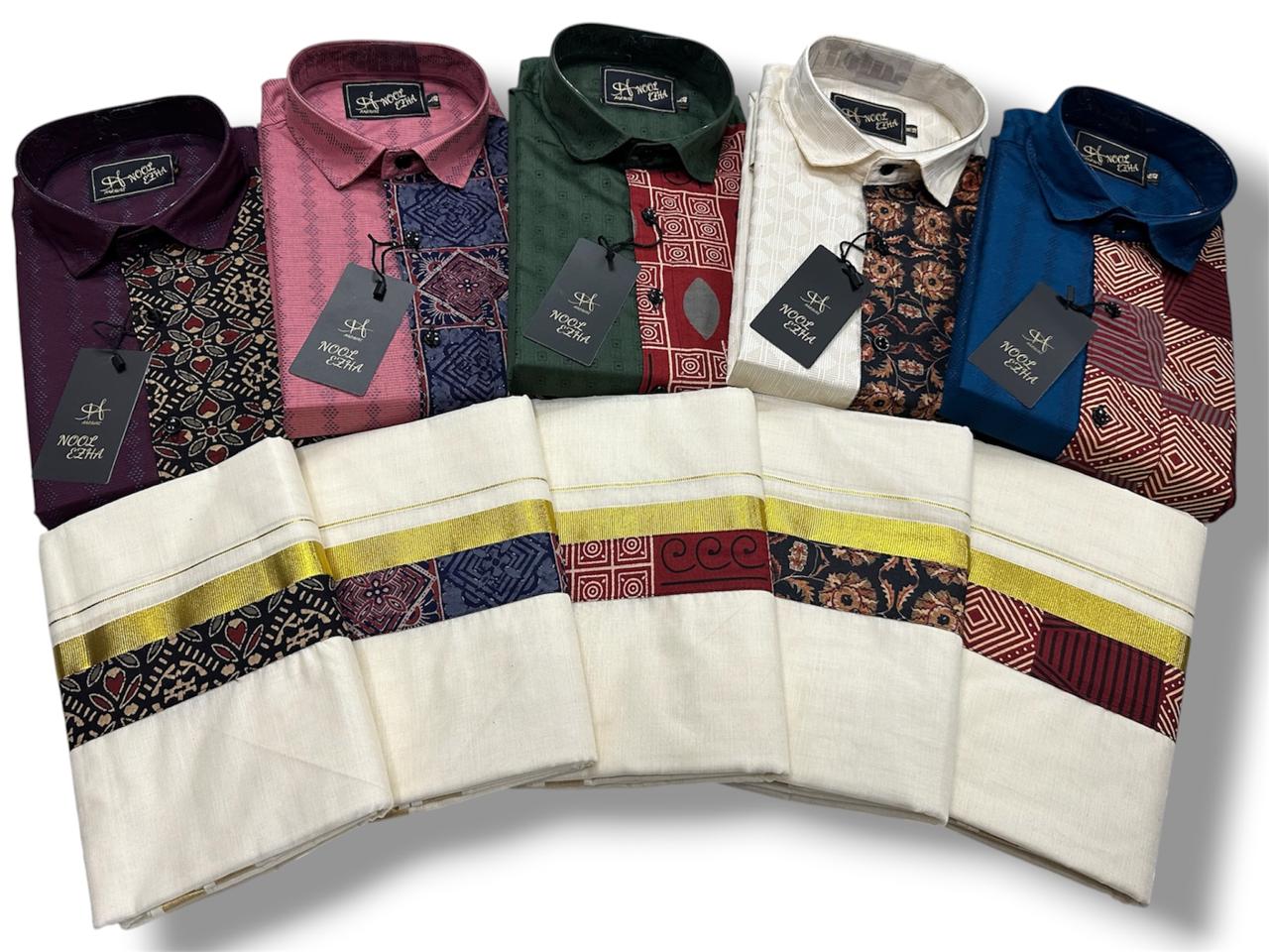 Shirt & Dhoti Combo – Traditional Elegance, Modern Style - KBG