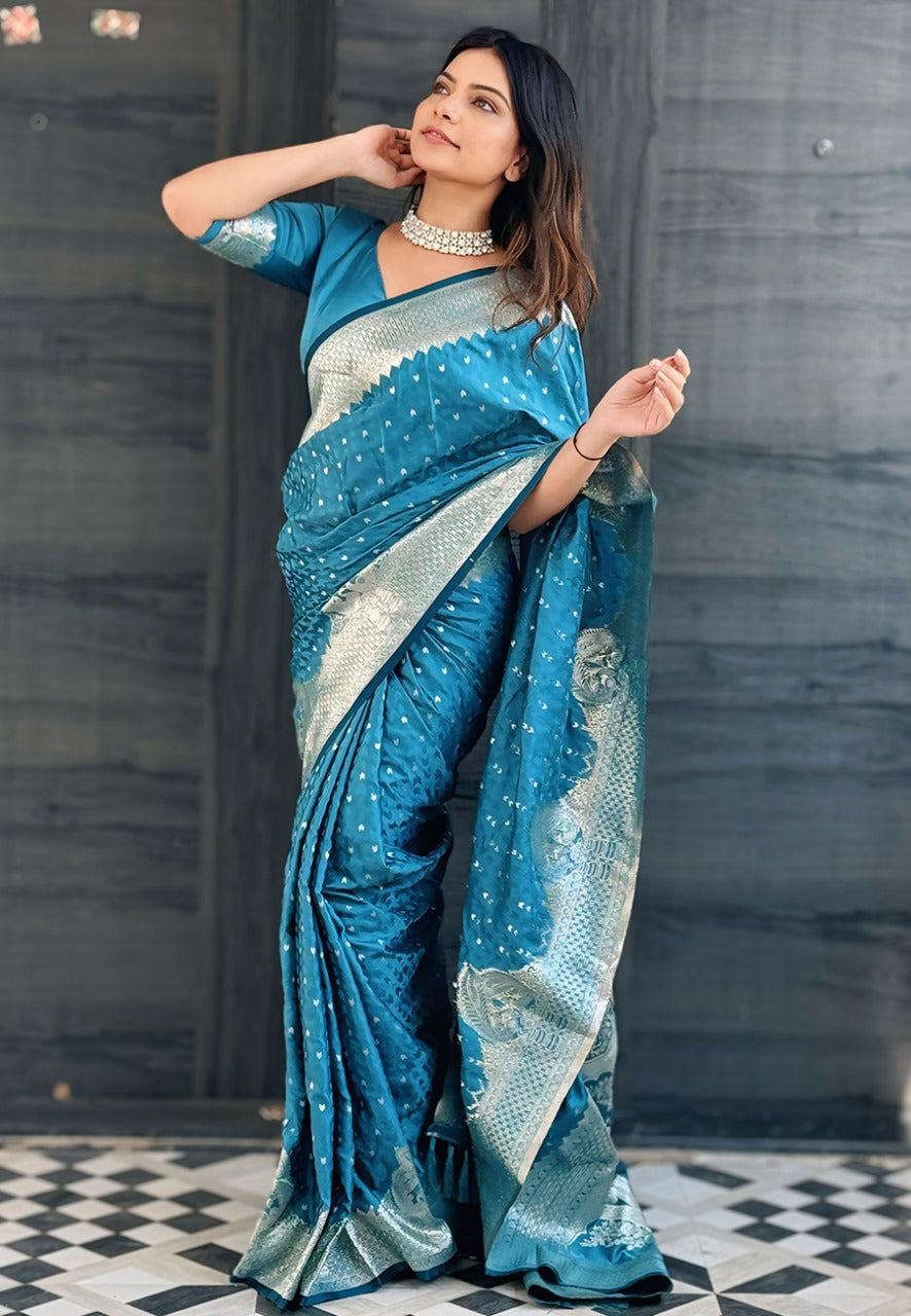 BANARASI ANTIQUE SILK SAREE COLLECTION -SU