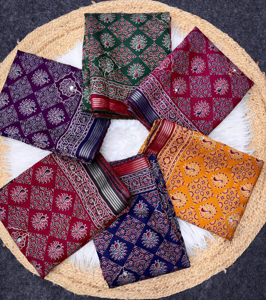 ELEGANT MUL COTTON SAREE COLLECTION -SU