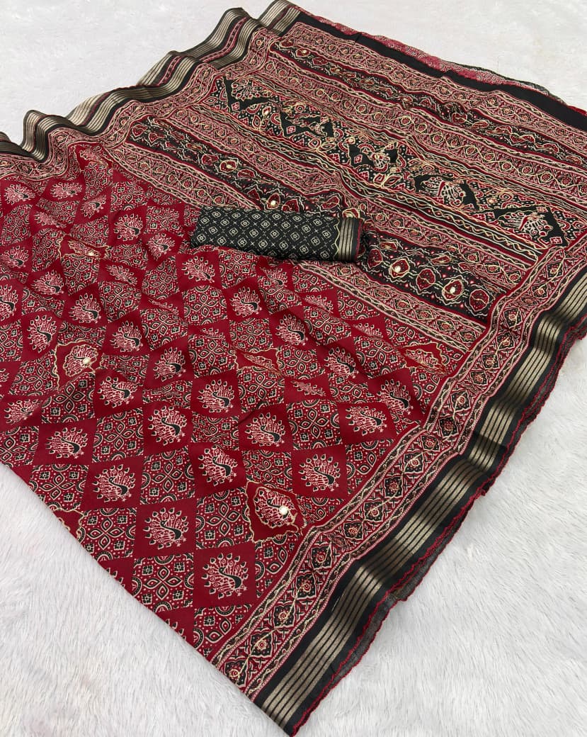 ELEGANT MUL COTTON SAREE COLLECTION -SU