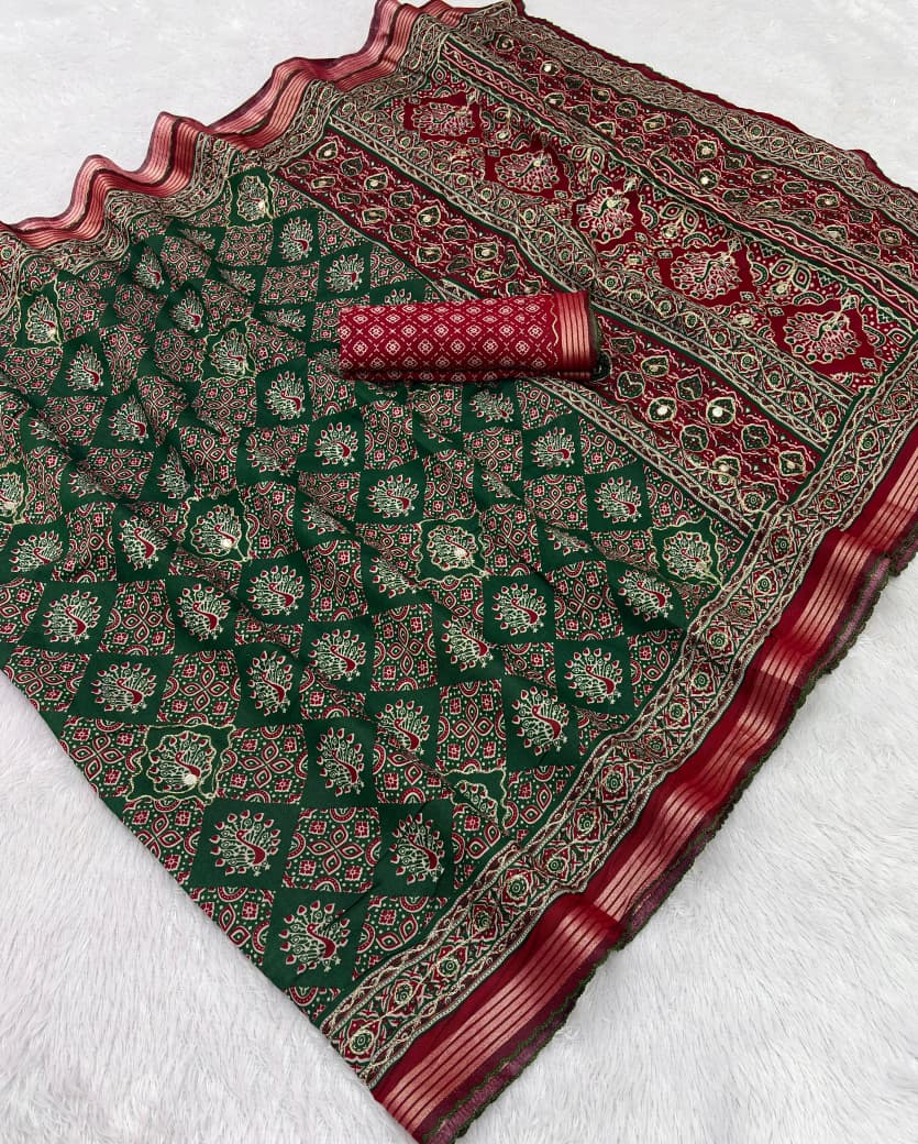 ELEGANT MUL COTTON SAREE COLLECTION -SU