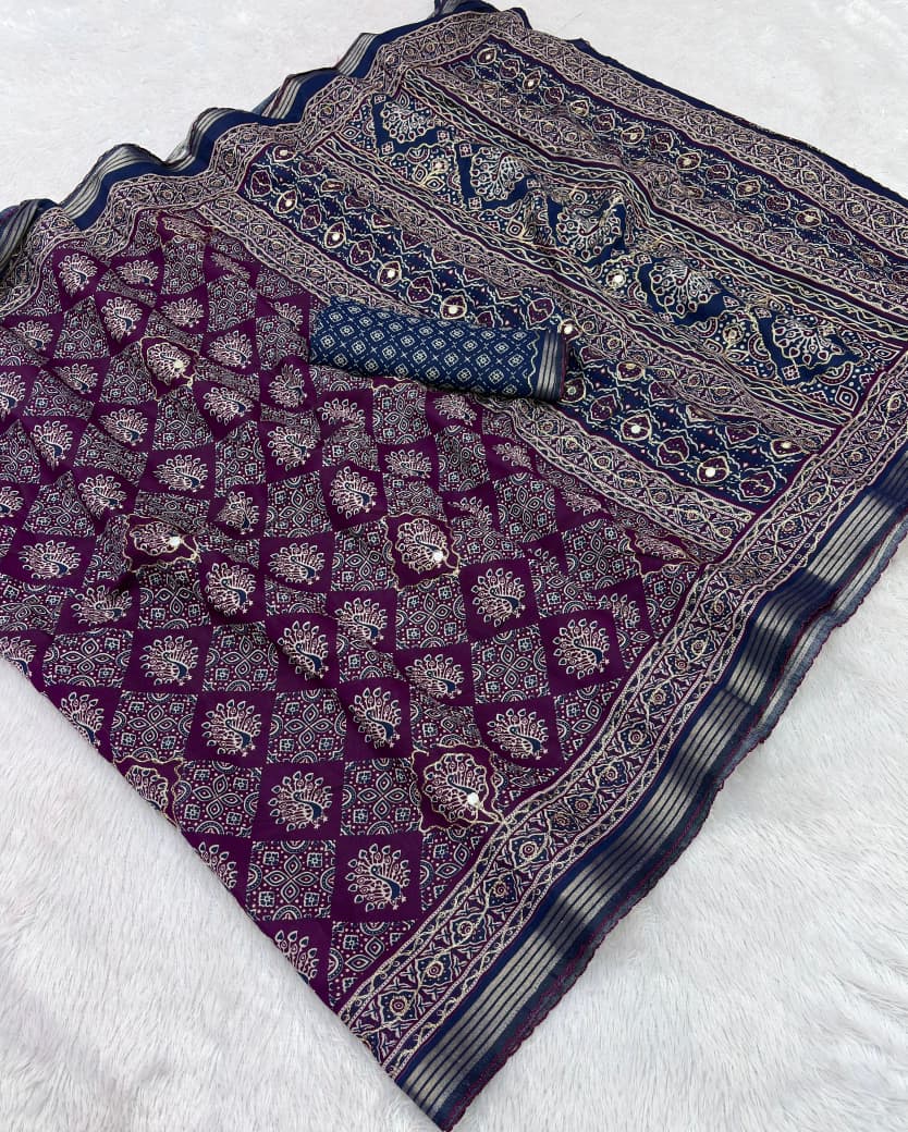 ELEGANT MUL COTTON SAREE COLLECTION -SU