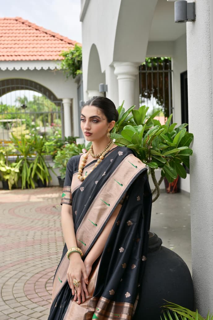 BANARASI PAITHANI SILK SAREE - SU
