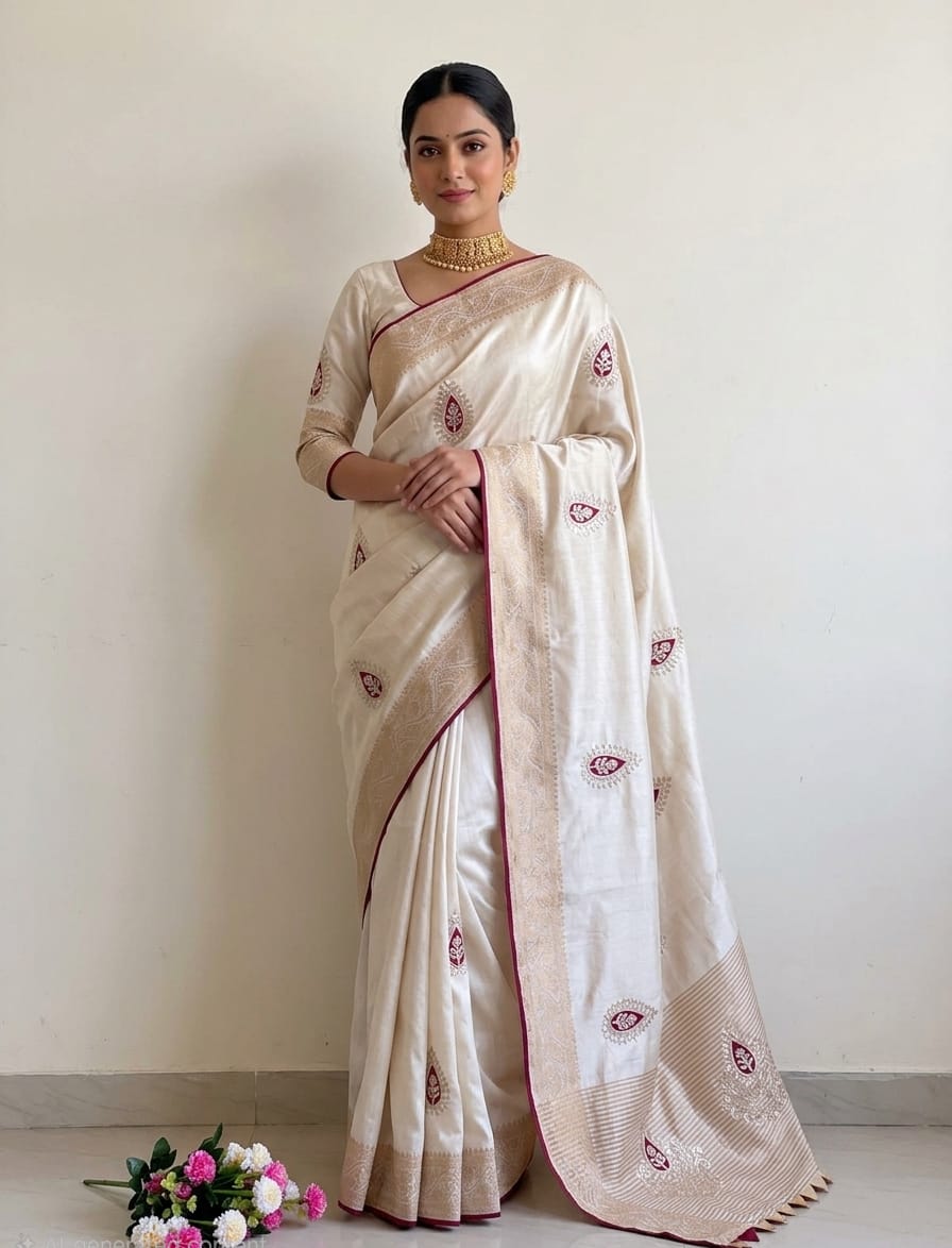 Beautiful Dori Gotta Work Collection Saree -SU