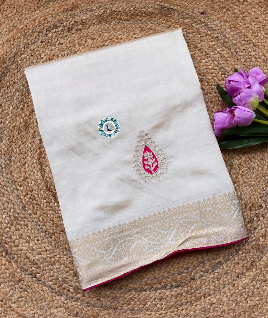 Beautiful Dori Gotta Work Collection Saree -SU