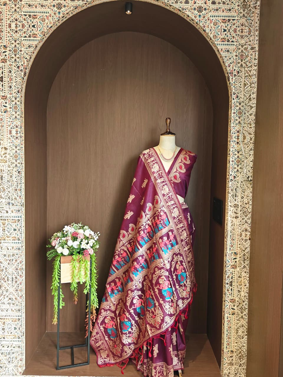 Baluchari Saree Collection -SU
