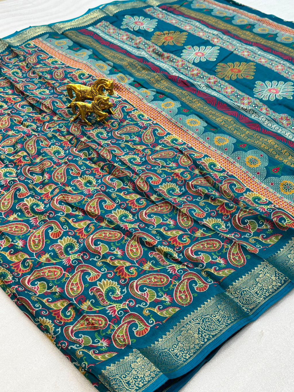 Beautiful Soft Mul Cotton Saree -SU