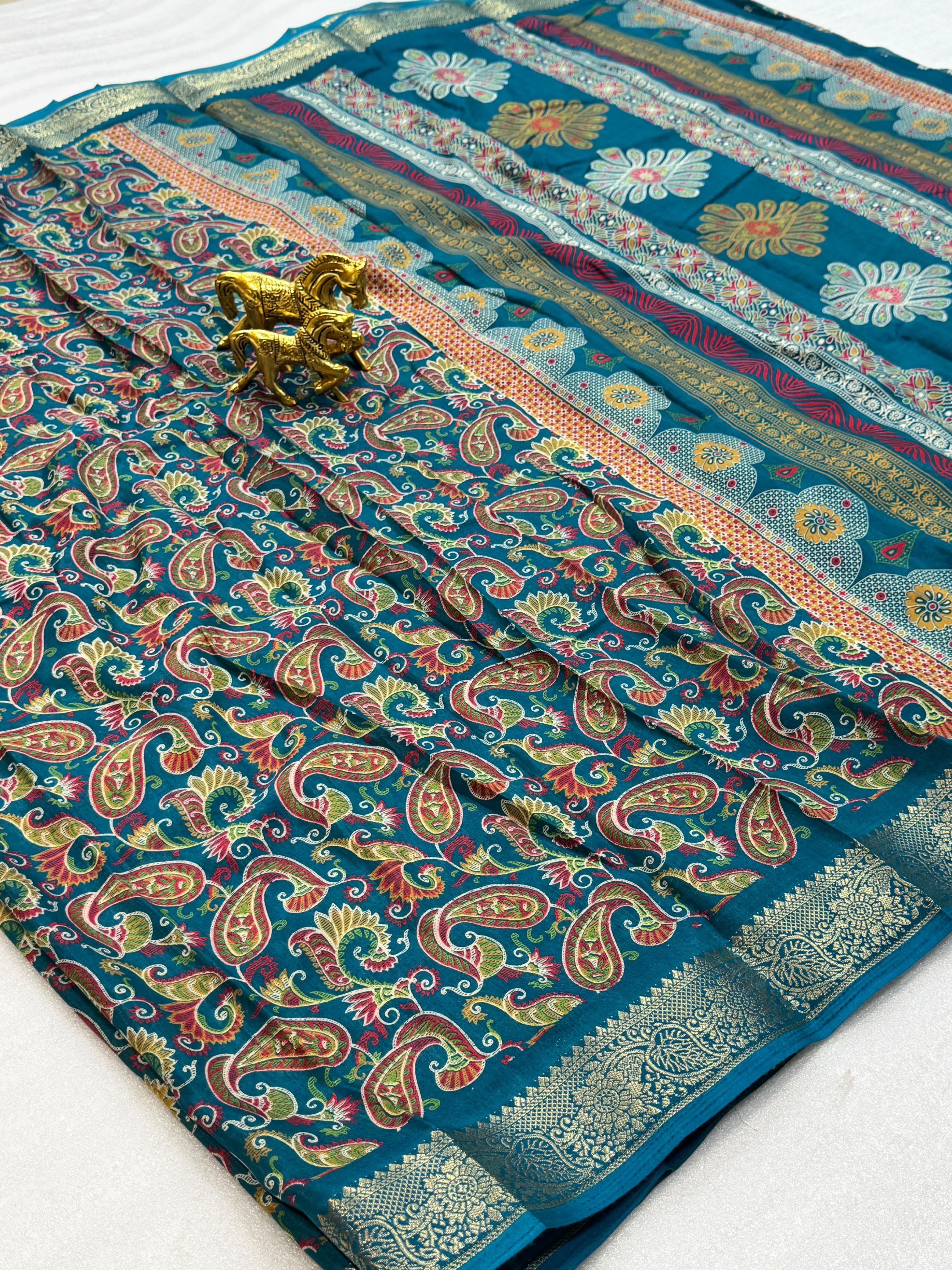 Beautiful Soft Mul Cotton Saree -SU