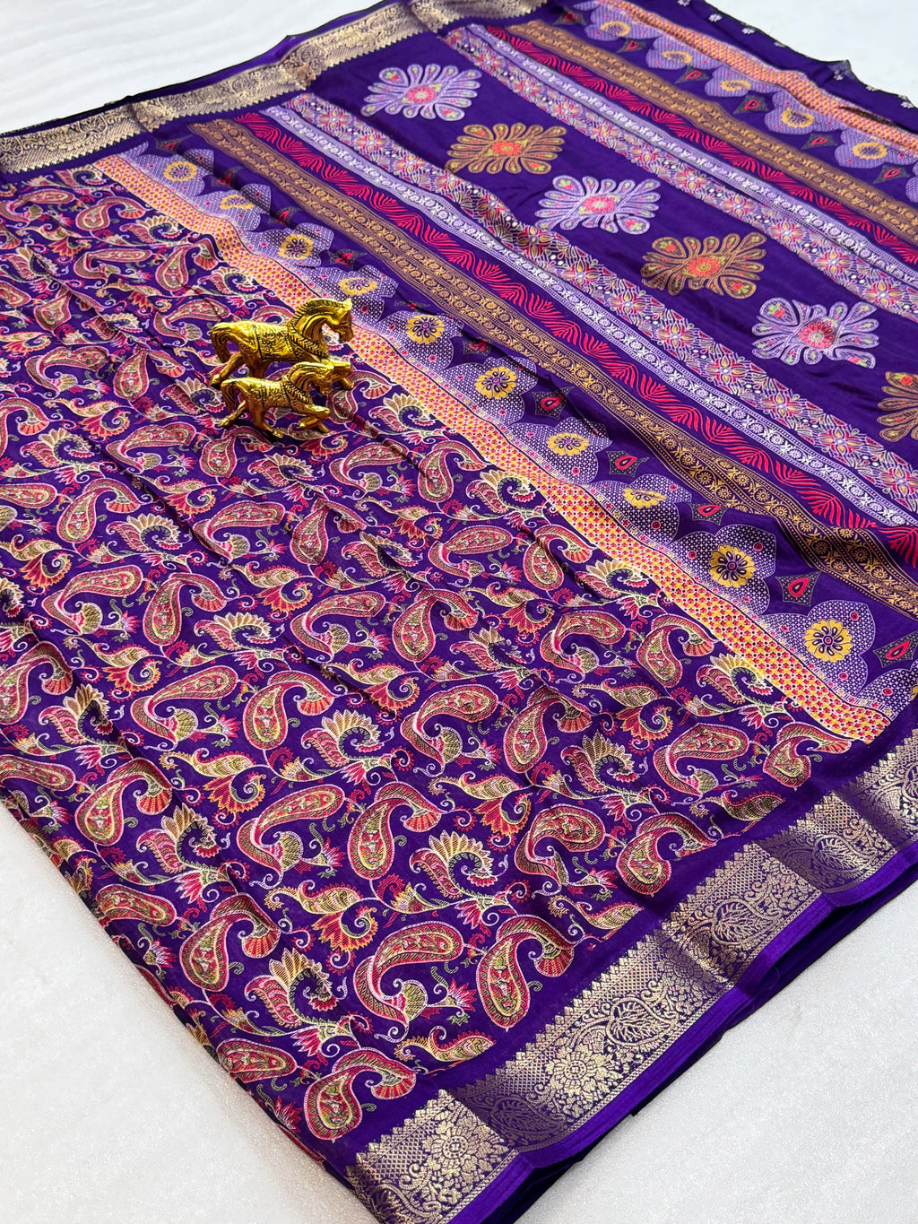Beautiful Soft Mul Cotton Saree -SU