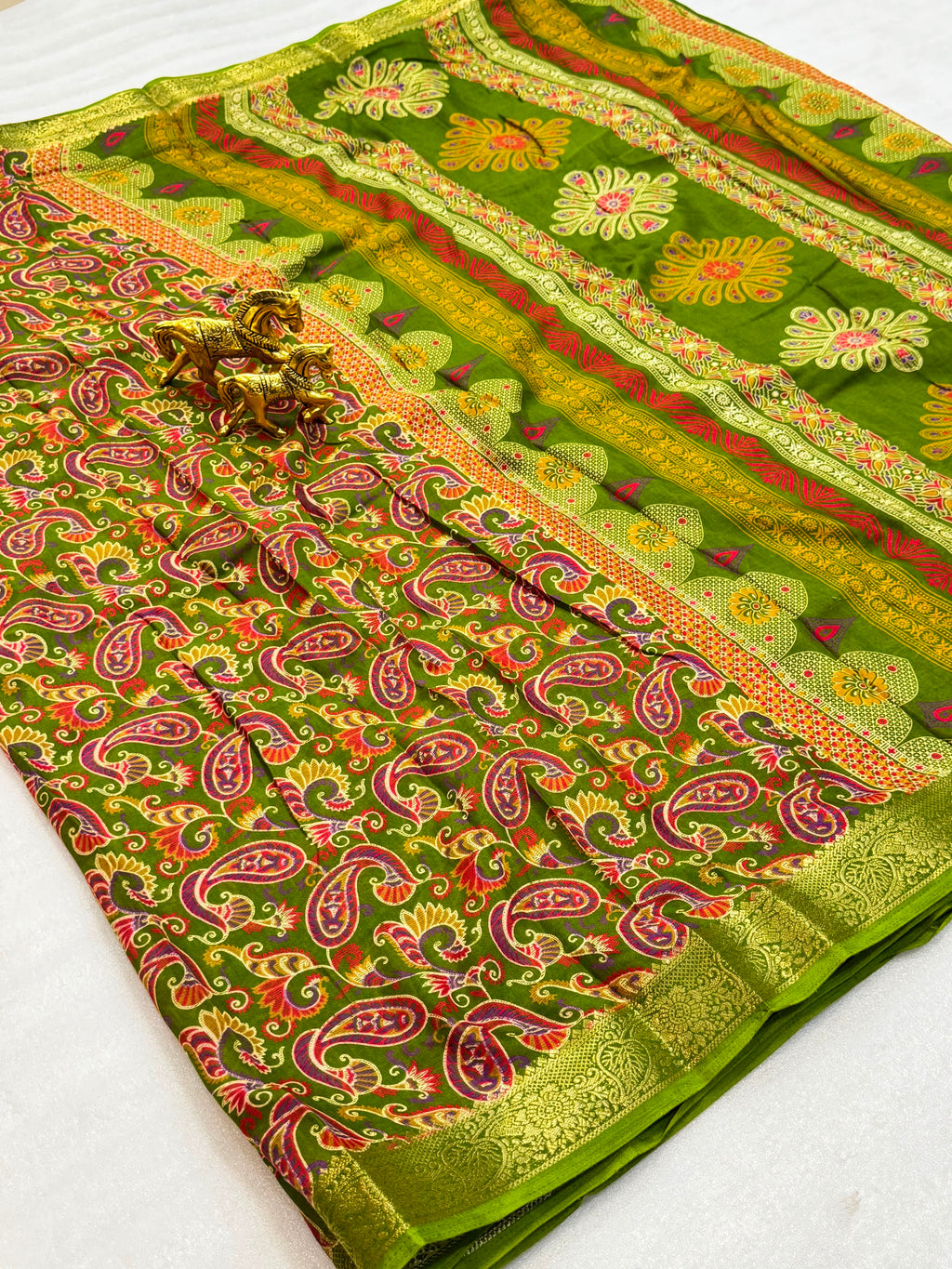 Beautiful Soft Mul Cotton Saree -SU