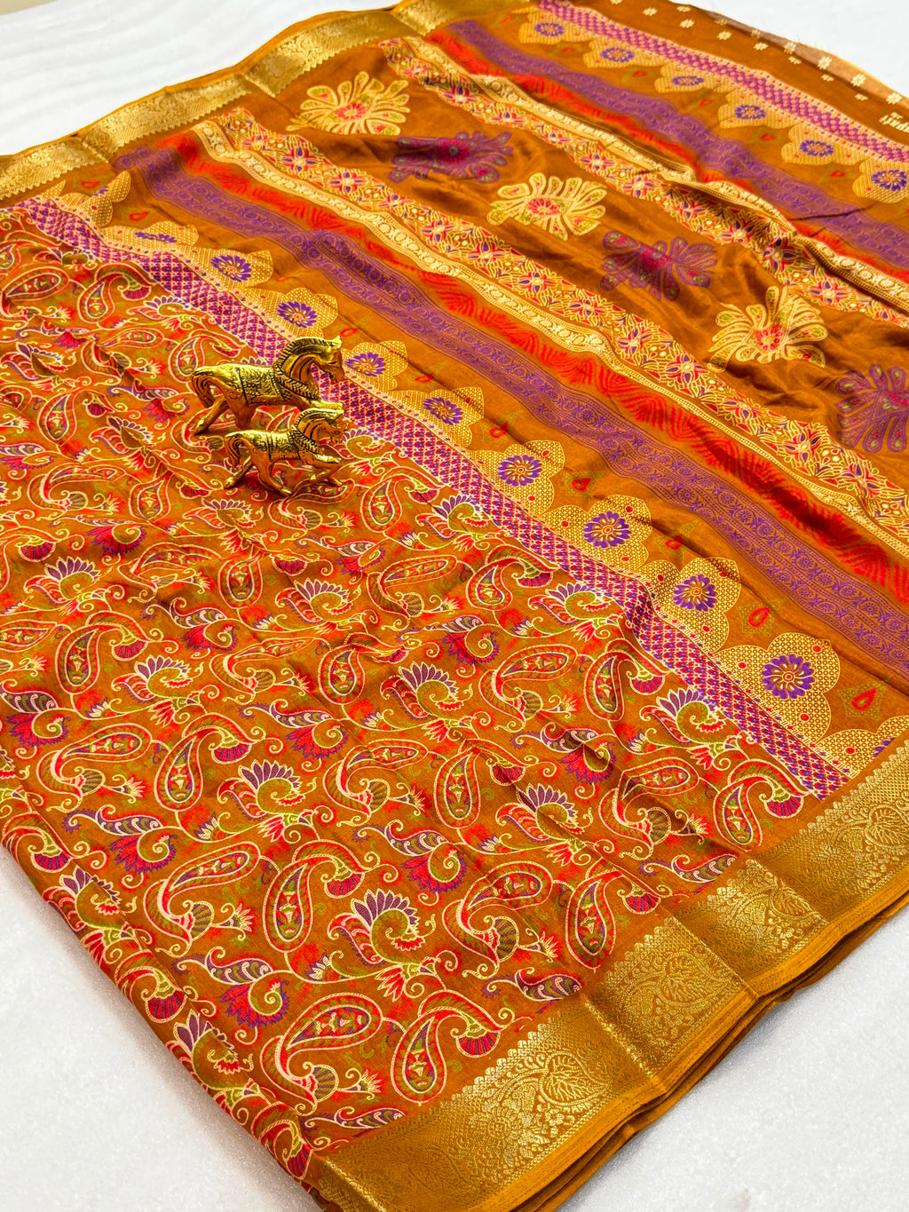 Beautiful Soft Mul Cotton Saree -SU