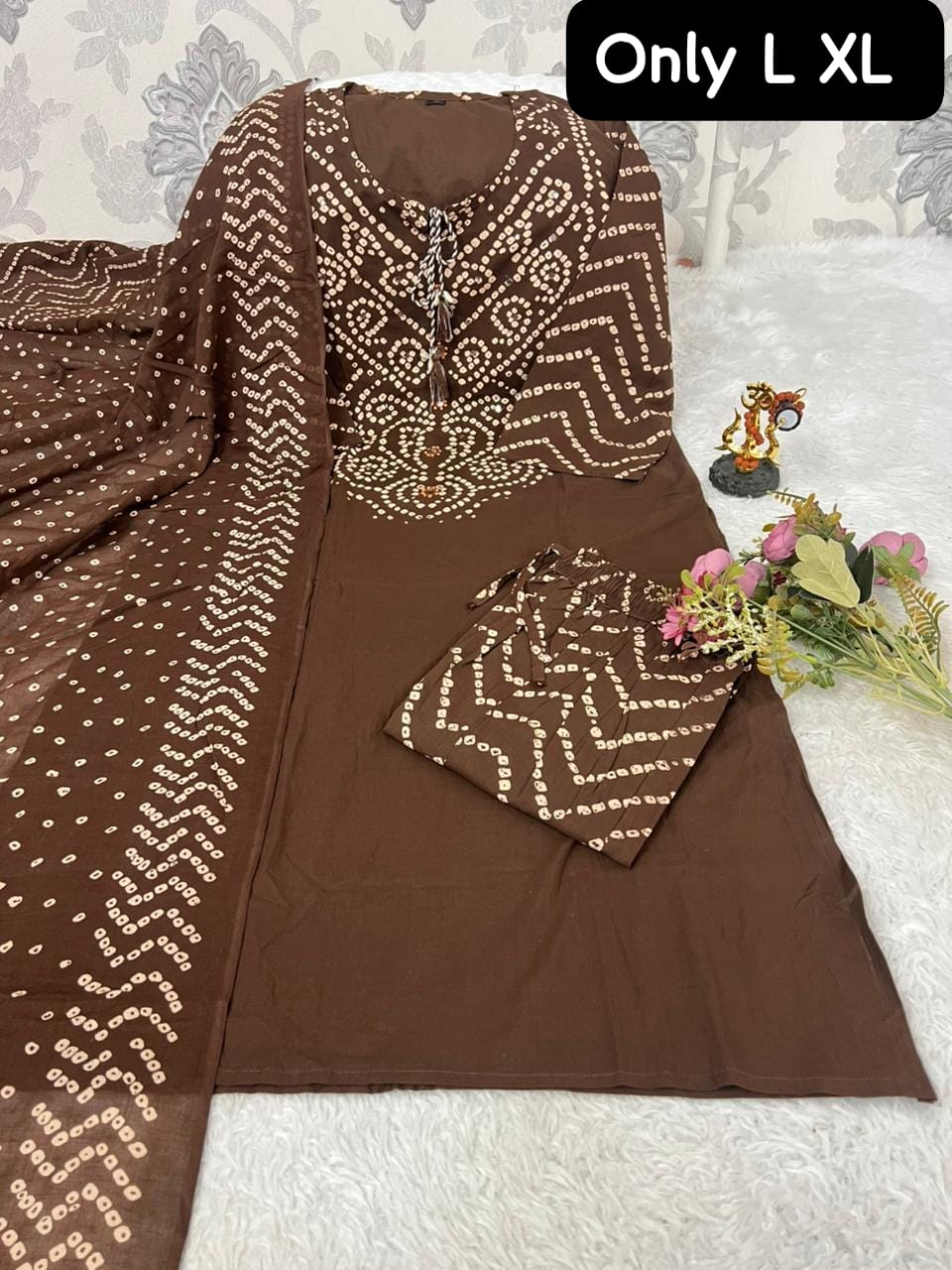 Stunning Bandhani Suit Set -SU