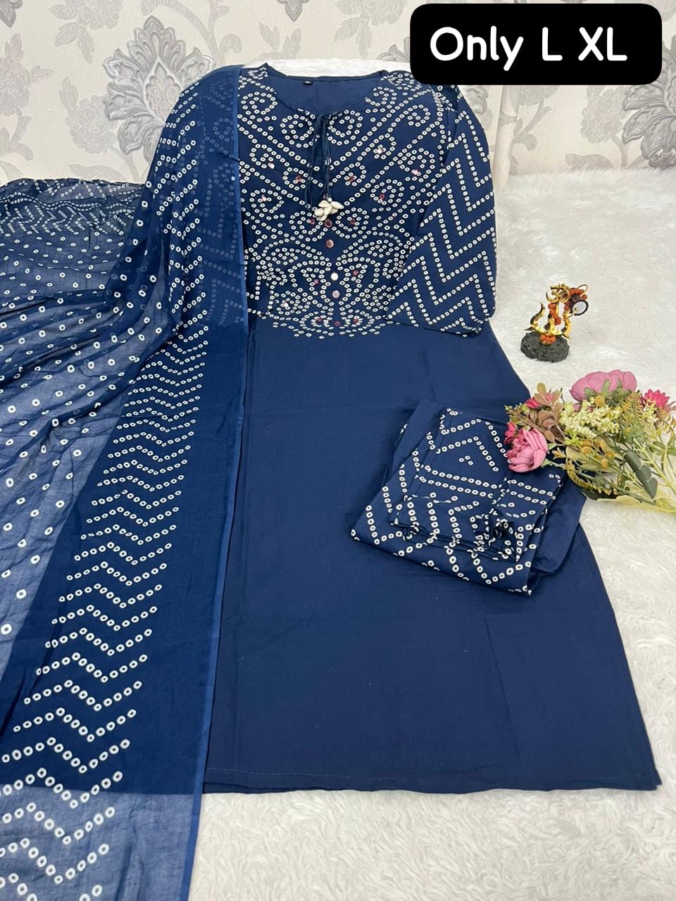 Stunning Bandhani Suit Set -SU