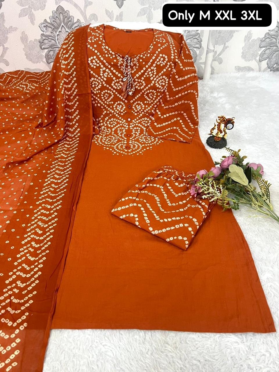 Stunning Bandhani Suit Set -SU
