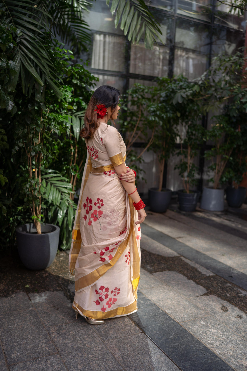 POOMARAM SAREE - KBG