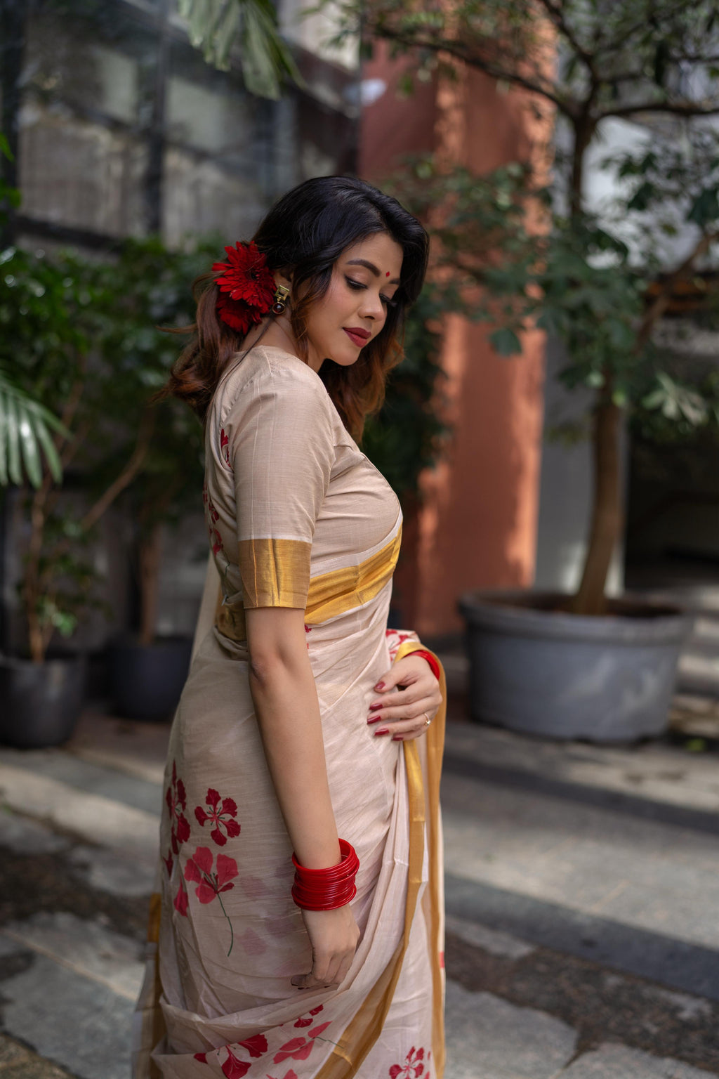 POOMARAM SAREE - KBG