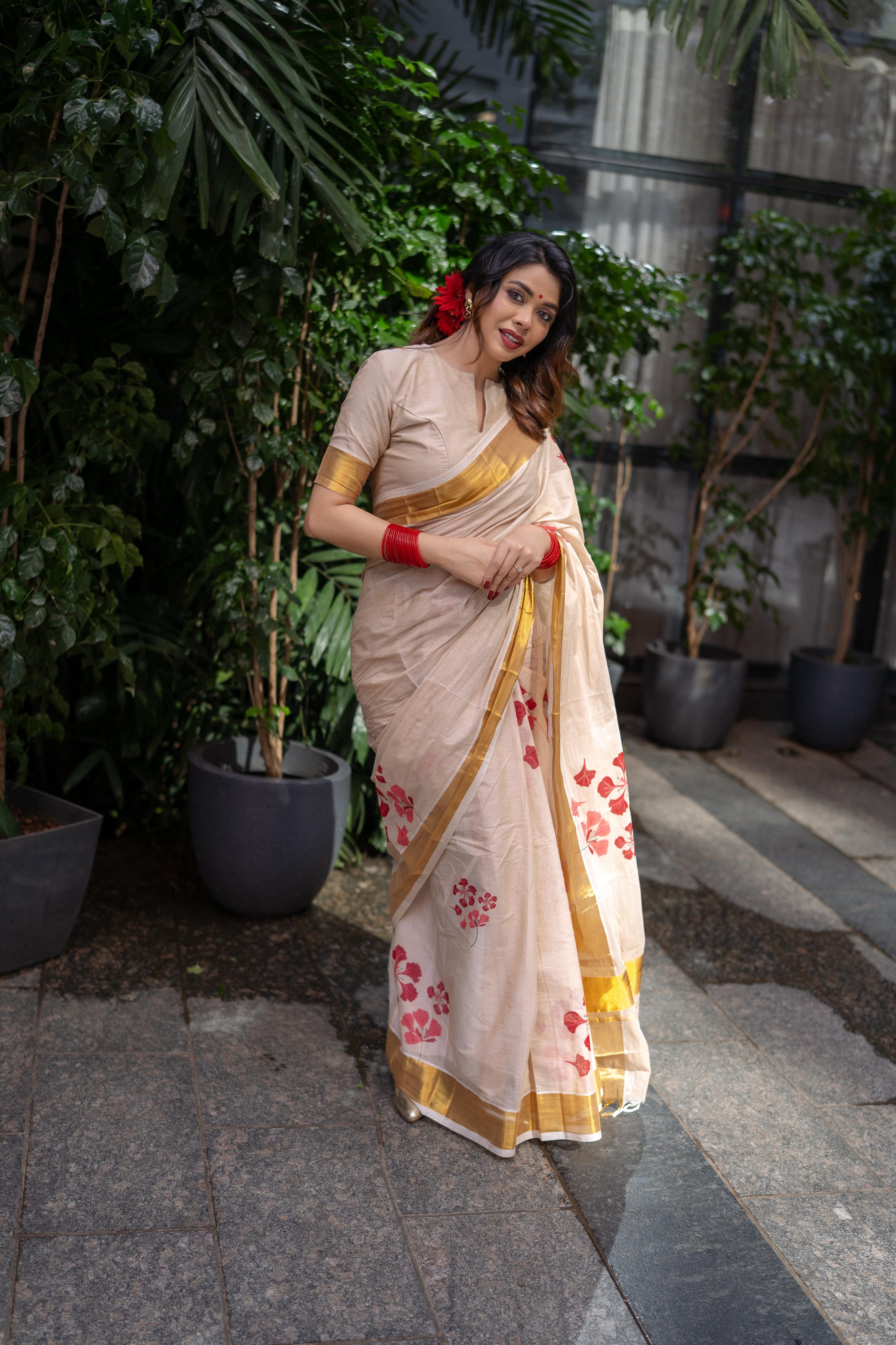 POOMARAM SAREE - KBG