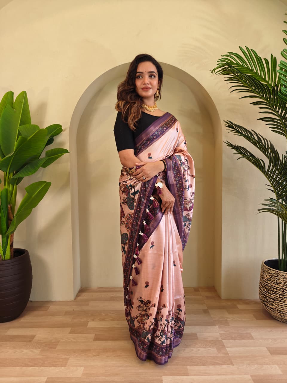 Premium Pure Dola Viscose Sarees -SU