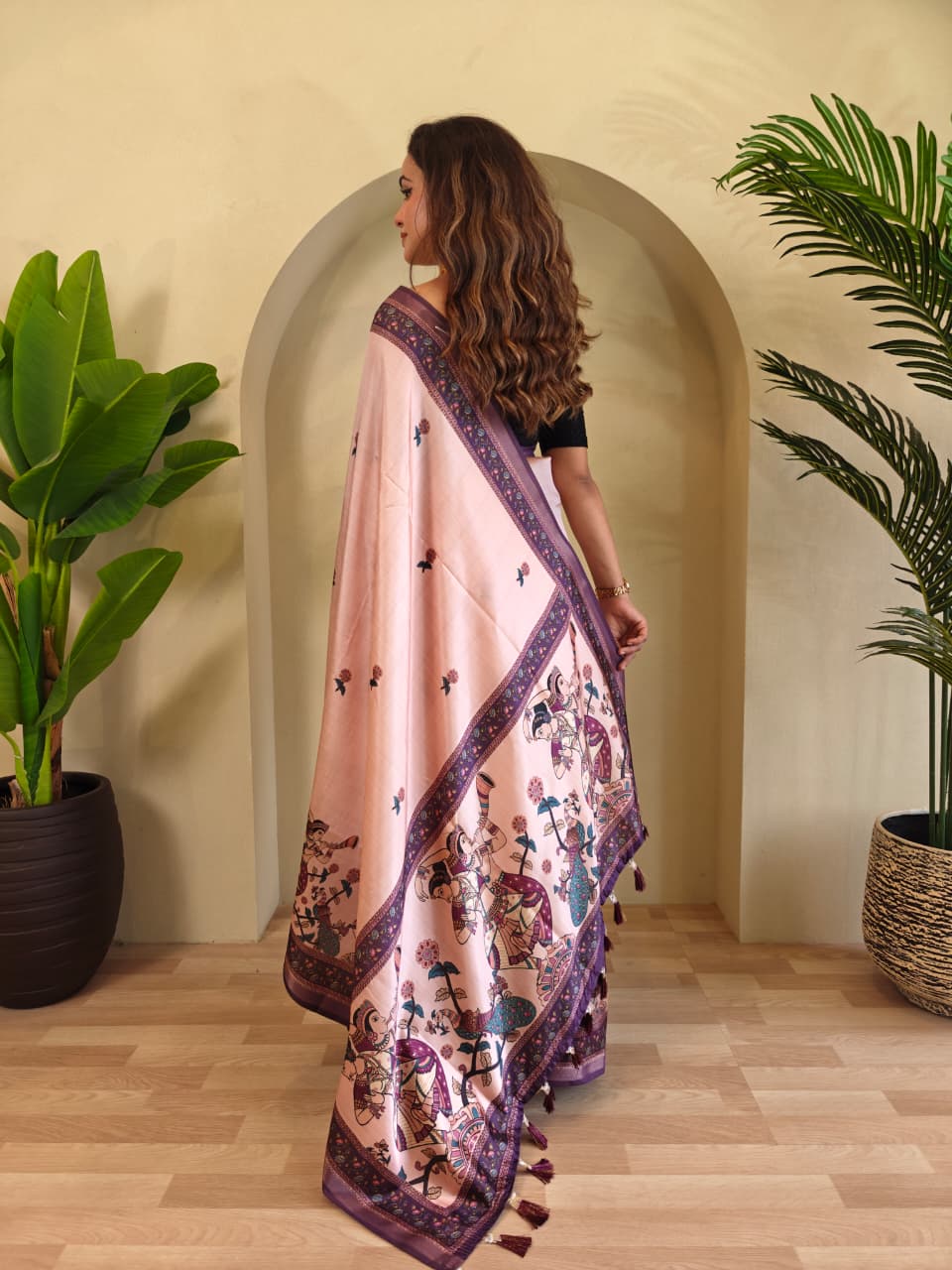 Premium Pure Dola Viscose Sarees -SU