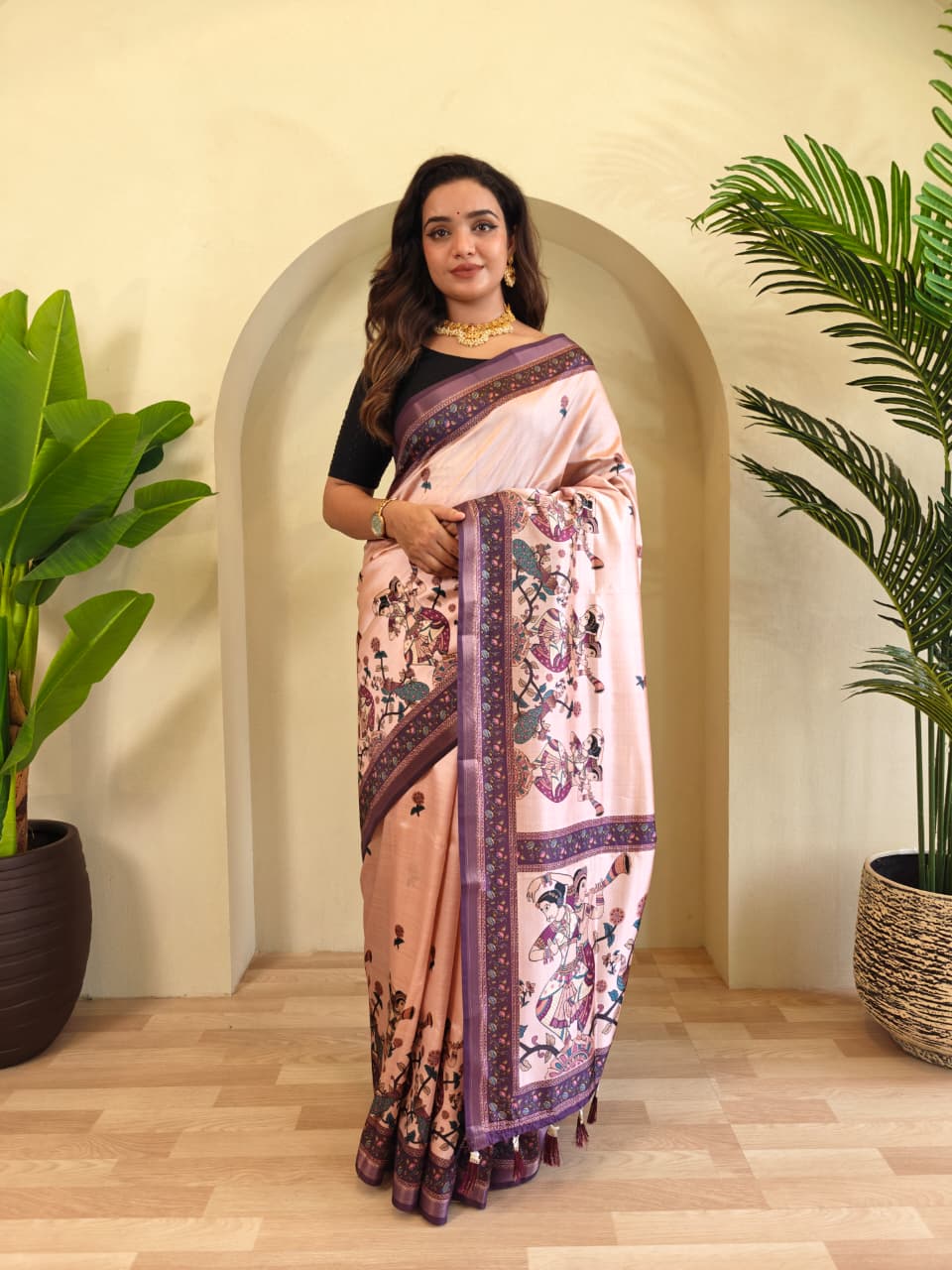 Premium Pure Dola Viscose Sarees -SU