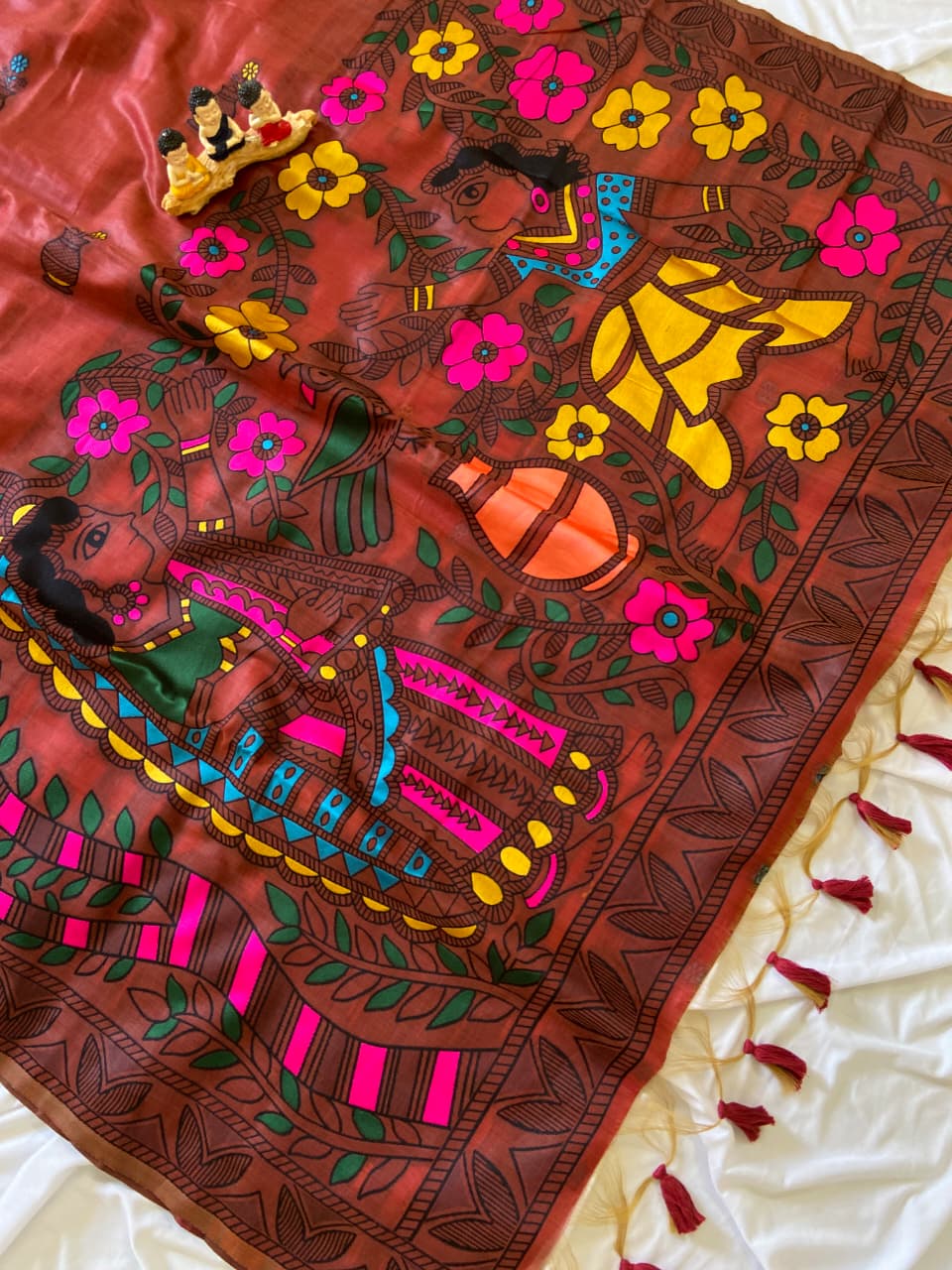 Premium Soft Muga Cotton Saree - SU